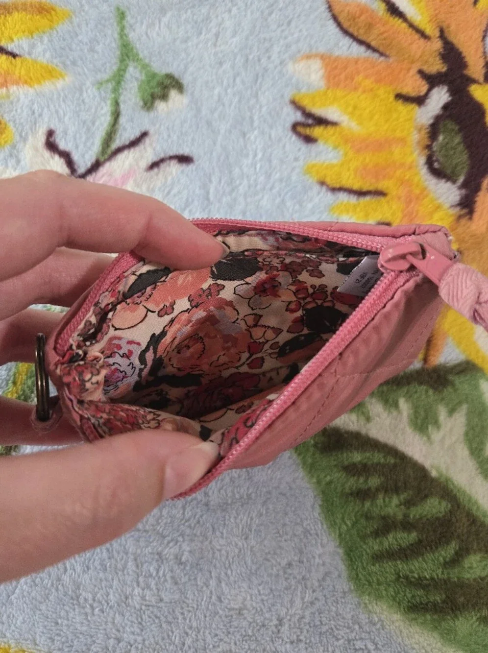 Vera Bradley Zip Keychain Wallet - Picture 6 of 6